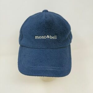 Mont•bell Blue Fleece Winter Hat with Ear Flaps Men's XL 60-61.5cm Style 1108424
